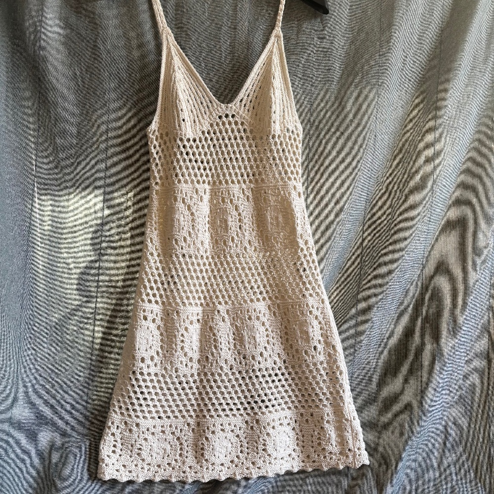 Aerie Crochet Dress